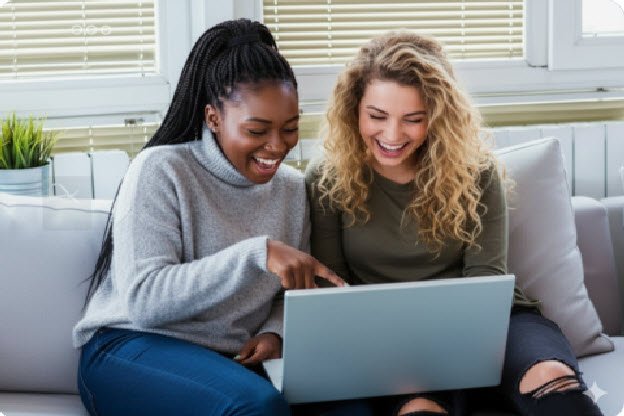 Modern website example 1